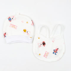 Baby Organic Cotton 5 Piece Warm Co-ord Set | 3-6 Months| Teddy | Pink