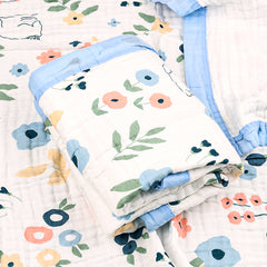 Organic Cotton 6 Layer Muslin Blanket | Super Soft Cotton Kids Blanket | 140X200 CM | 5-15 Years | Pack of 1