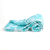Baby Ac Quilt Blanket cum Bedspread- 0-3 Years - 100*120 cm - Green