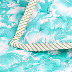 Baby Quilt - Green Flower - 0-5 Years - 100*150* 5 cms