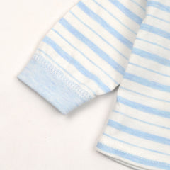 Baby Organic Cotton Co-ord Set- Blue | Heart