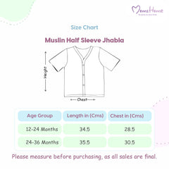 Organic Cotton Muslin T-Shirt & Short For Kids | Elegant & Comfortable Summer Wear | Set of 1