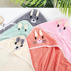 Designer Hooded Bath Towel | Pink