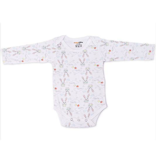 Organic Cotton Baby Full Sleeve Onesie | Bunny | Pack of 1
