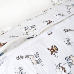 Baby Organic Cotton Diaper Carry bags for Mothers - Jungle Theme