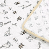 Baby Ac Quilt Blanket cum Bedspread- 0-3 Years - 100*120 cm - Jungle