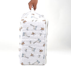 Baby Organic Cotton Diaper Carry Briefcase bags for Mothers - Pack of 1