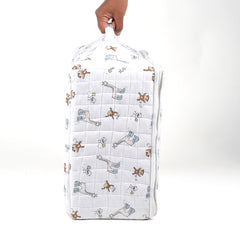 Baby Organic Cotton Diaper Carry Briefcase bags for Mothers - Jungle Theme