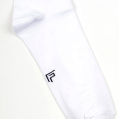 Footprints Men's Formal Organic Cotton & Bamboo Odour free Socks White Pack Of 3