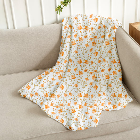 Baby Muslin Swaddle | 100x100 CM | Pack of 1 | Bloom