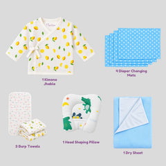 New Born Baby Essentials Gift Combo Box -0-6 Months- 35 Items