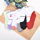 Footprints Super Soft Organic Cotton Kids Socks | Fold & Strawberry | 12-24 Months | Pack of 6