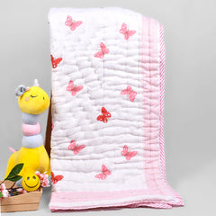 Baby Quilt Organic Cotton | Blanket | 100x150 CM | 0-5 Year | Pack of 1