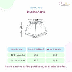 Kids Organic Cotton Muslin Co-Ord Set | Shirt & Shorts | Monkey