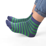Organic Cotton & Bamboo Socks For Women -Strips |Pack of 3|