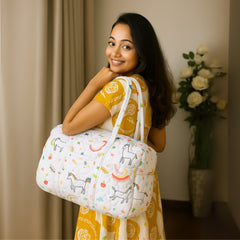 Baby Organic Cotton Diaper Carry Bag For Mothers | Pack of 1