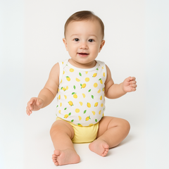 Baby Vest for Boys & Girls | Organic Cotton Baby Top For Newborns, Infants & Toddlers | Pack of 3