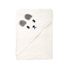 Moms Home Designer Ultra Soft Cotton Baby Hooded Bath Towel | Pack Of 2