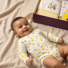 Newborn Baby Home coming Gift Set | New Born Essential Gift Hamper | Pack of 4