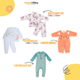 New Born Baby Winter Essentials Gift Combo 12-18 Months - 6 Items