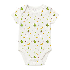 Organic Cotton New Born Baby Onesie | New Born Baby Dress | 0-6 Months | Pack of 3