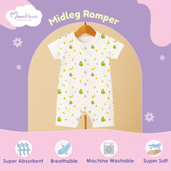 Organic Cotton New Born Baby Jumpsuit | Baby Romper | New Born Baby Clothing | 3-12 Months | Pack of 1