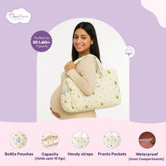 Baby Organic Cotton Diaper Carry Bag For Mothers | Pack of 1