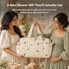 Baby Organic Cotton Diaper Carry Bag For Mothers | Pack of 1