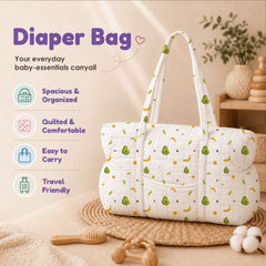 Baby Organic Cotton Diaper Carry Bag For Mothers | Pack of 1