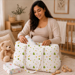 Baby Organic Cotton Diaper Carry Bag For Mothers | Pack of 1