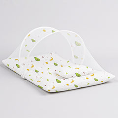 Organic Cotton Muslin Foldable Mosquito Net Bedding | Pack of 1