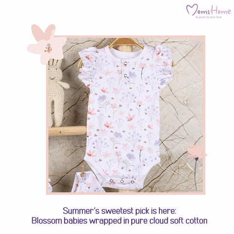 Baby Organic Cotton Onesie | Blossom
