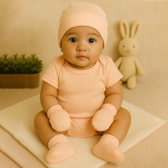 Organic Cotton Baby Onesies Gift Set | Pack Of 4