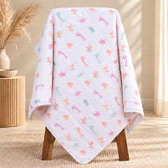 All Season Ac Quilt Blanket cum Bedspread | 0-3 Years | 100X120 cm | Pack of 1