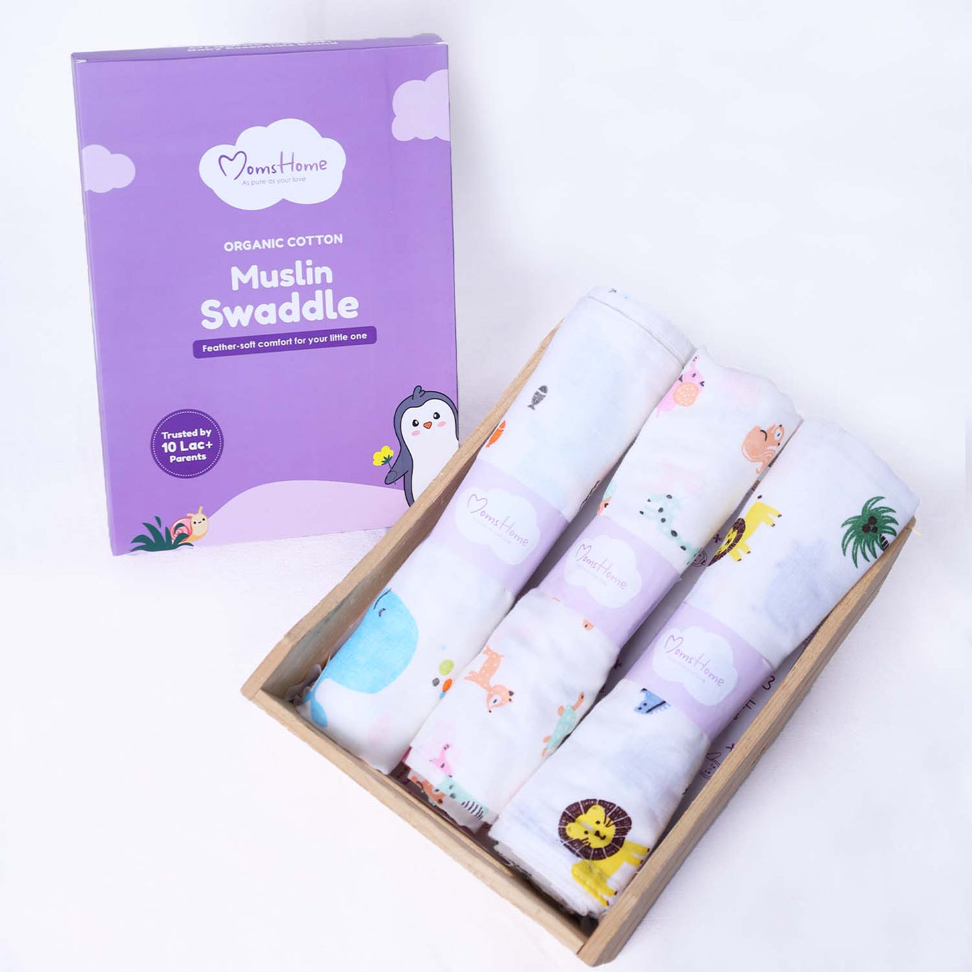 Baby Swaddle Muslin JMO420 - Better World Arts main image 1