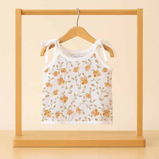 Baby Organic Cotton Knot type Jhabla | Bloom