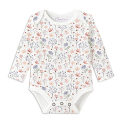 Organic Cotton New Born Baby Full Sleeve Onesie | Newborn Onesie | New Born Baby Dress | 0-12 Months | Pack of 1