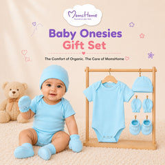 Organic Cotton Baby Onesies Gift Set | Pack Of 4