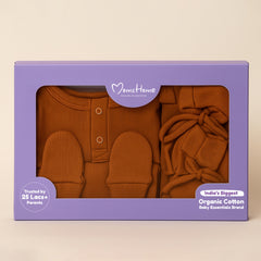 Baby Essential Gift Set | Baby Clothing Gift Combo | New Born Baby Clothing Set | Pack of 5