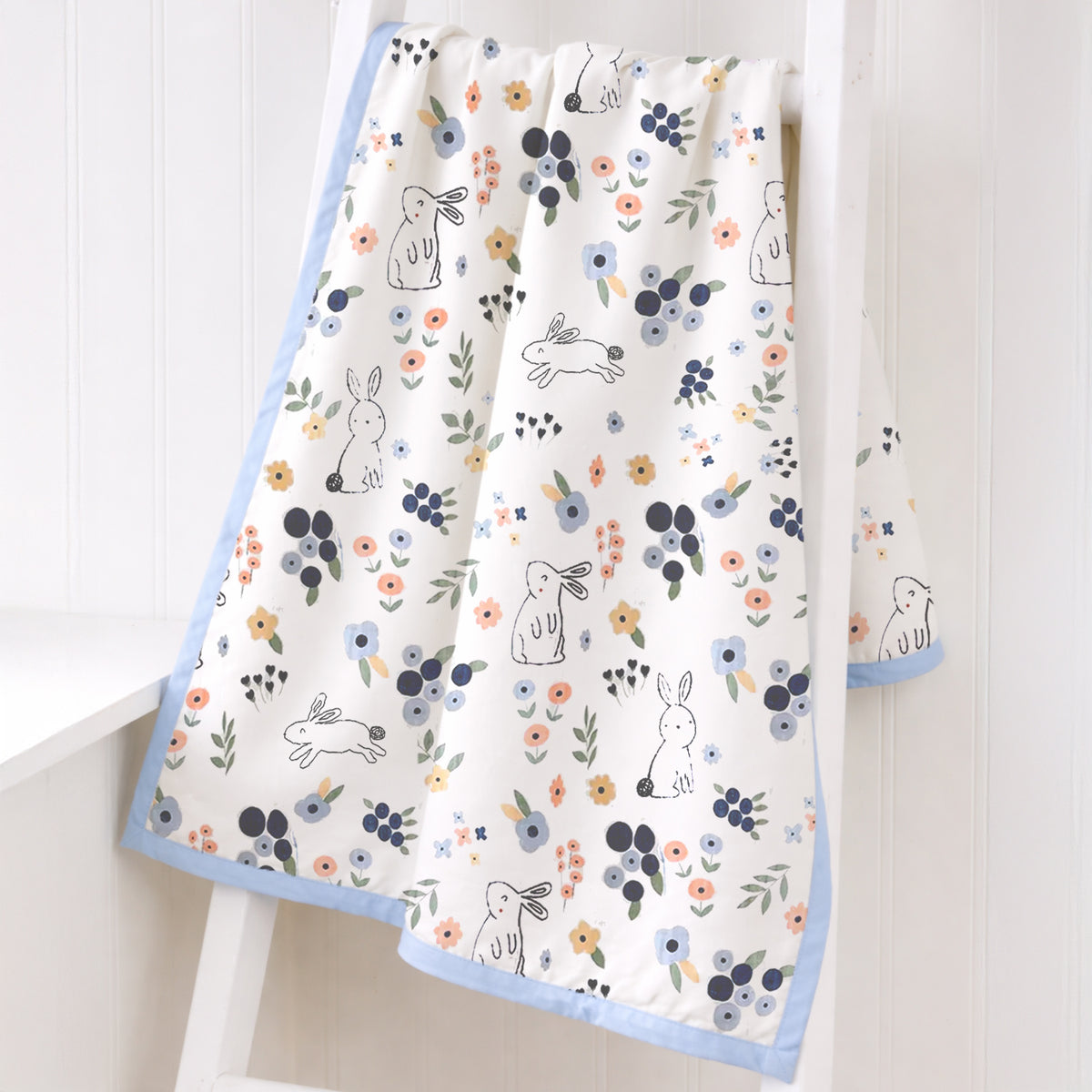Muslin Winter Dohar for Babies | Lightweight, Soft & Warm Cotton Muslin Baby Blanket For Newborns & Toddlers | 100x100 CM