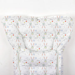 Organic Cotton Muslin Sleeping cum Carrying Nest Bag | 0-3 Months | Bunny | Pack of 1