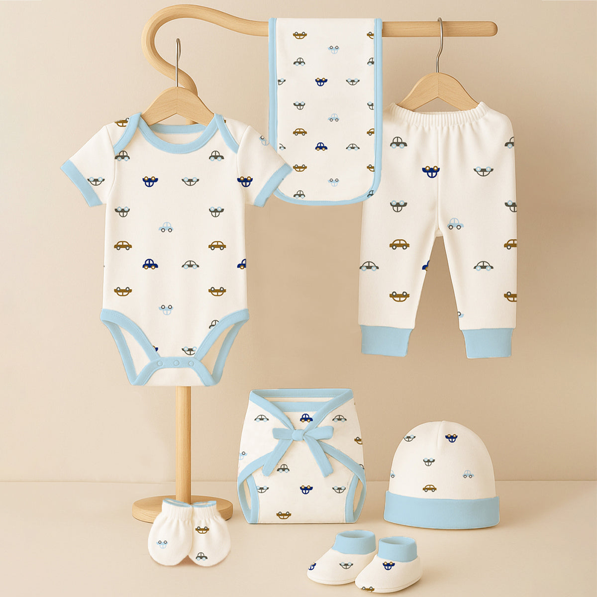 New Born Baby Essential Gift Set - Car