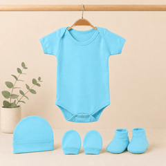 Organic Cotton Baby Onesies Gift Set | Pack Of 4