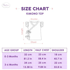Organic Cotton Newborn Baby Clothing Set | Baby Shower Gift Hamper | Kimono Top, Pyjama & Cap Set | 0-6 Months | Pack of 3