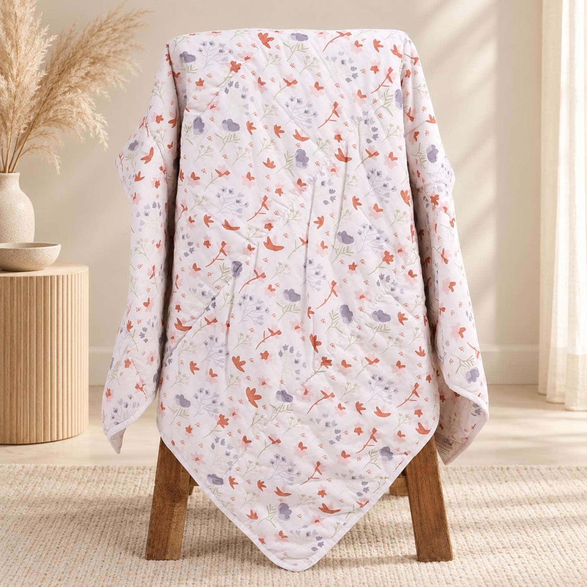 All Season Ac Quilt Blanket cum Bedspread | 0-3 Years | 100X120 cm | Pack of 1