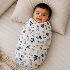 Organic Cotton Baby Muslin Cloth Swaddle | 0-12 Months | 100x100 CM | Pack of 1
