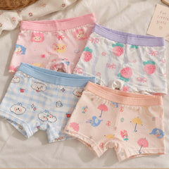 Girls Cotton Underwears| Soft & Comfortable Kids Cotton Briefs/ Bloomers | 3 to 11 Years
