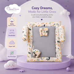 New Born Baby Bedding Set | Set of 5 | 0-12 Months