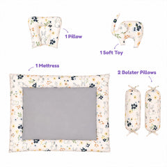 New Born Baby Bedding Set | Set of 5 | 0-12 Months