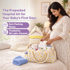 New Born Baby Essentials Gift Combo Box -0-6 Months- 35 Items